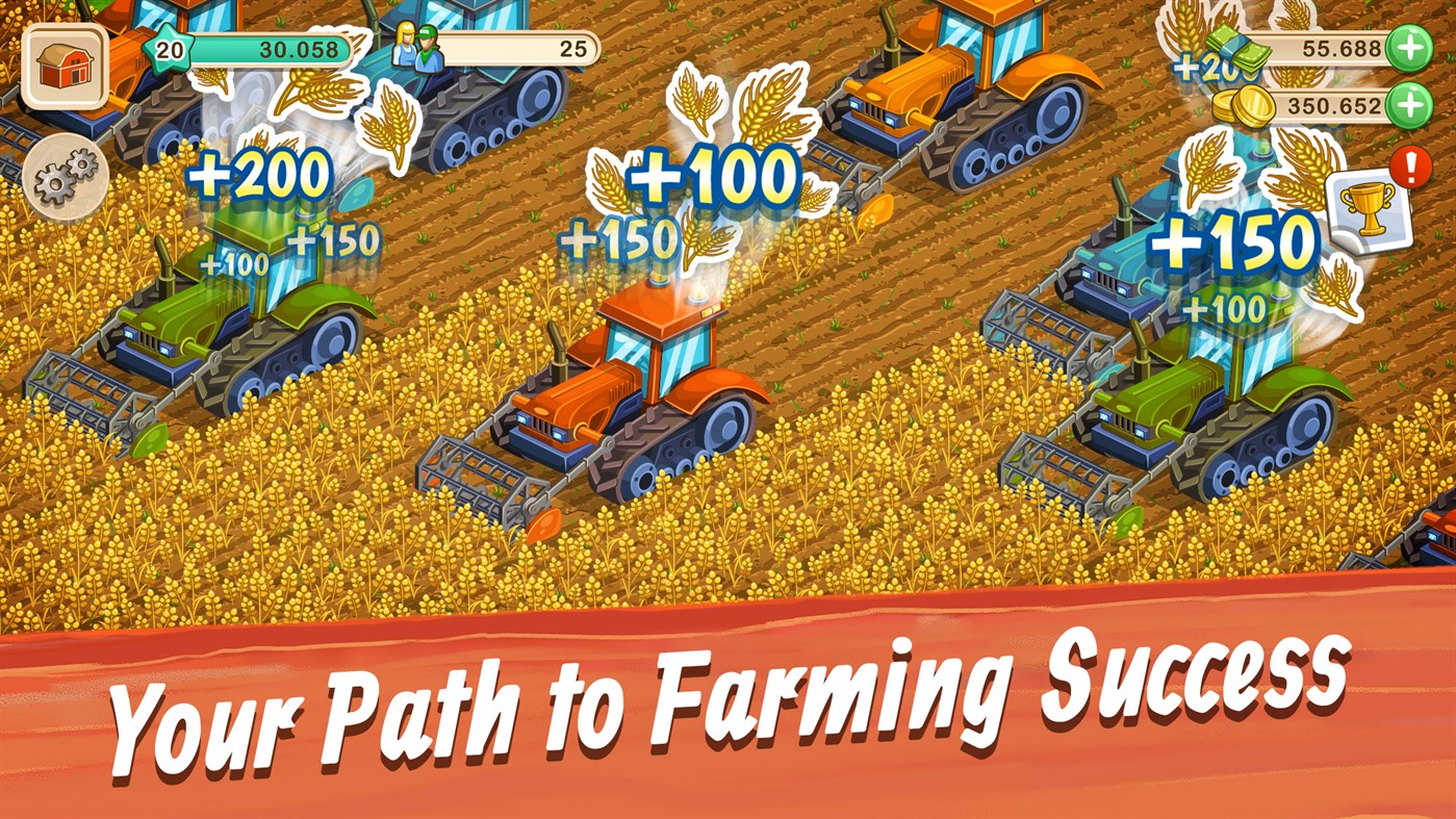 #1. Big Farm: Mobile Harvest (Windows) 由: Goodgame Studios