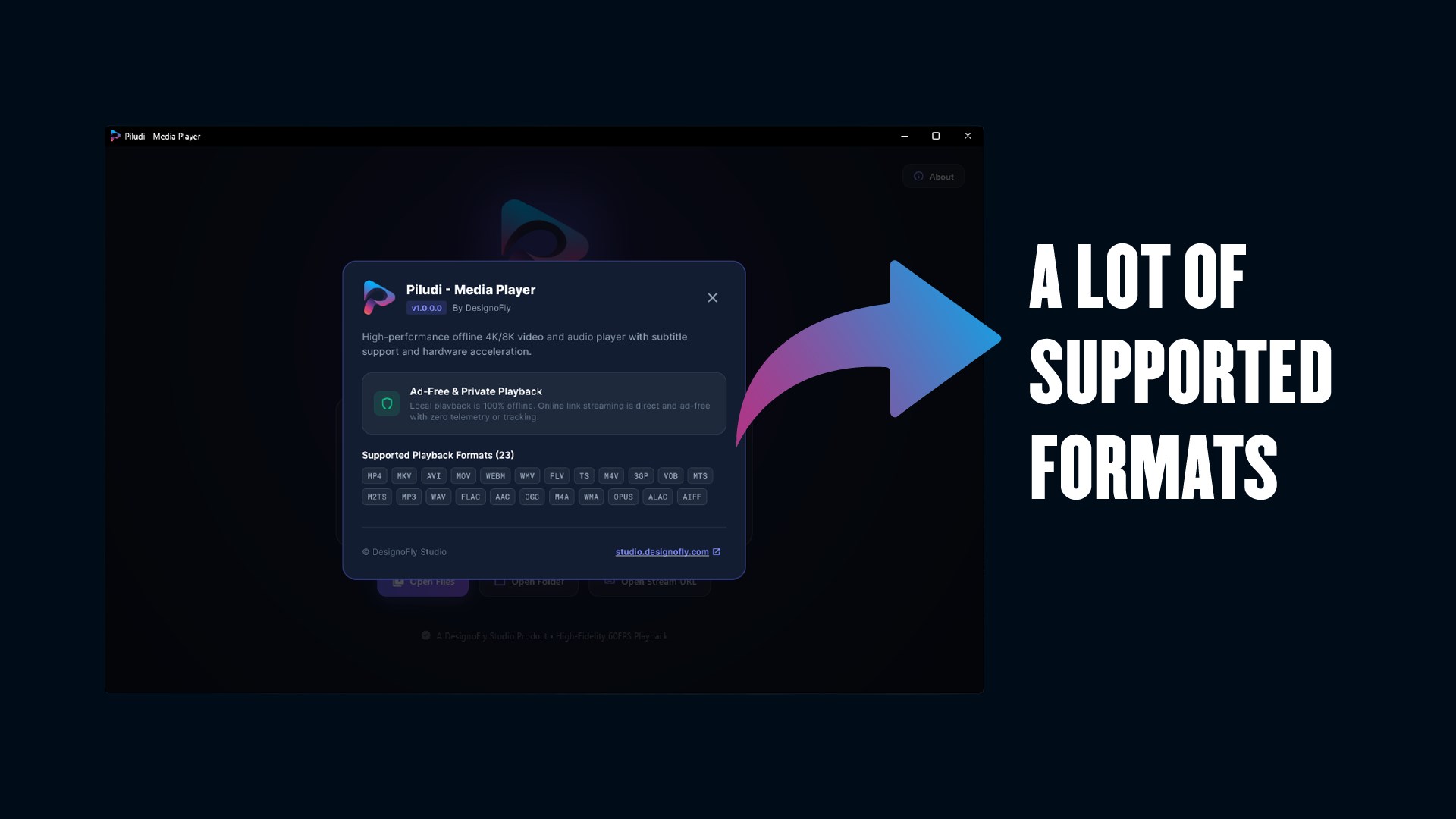 Piludi – Media Player Screenshot 4