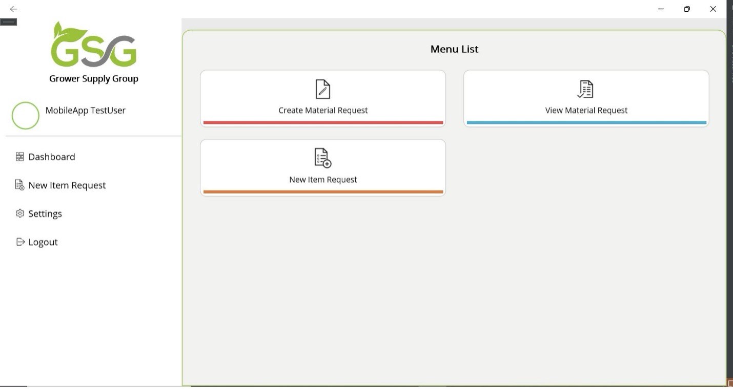 GSG Store App screenshot