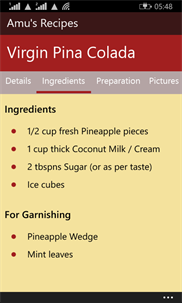 Amu's Recipes screenshot 7
