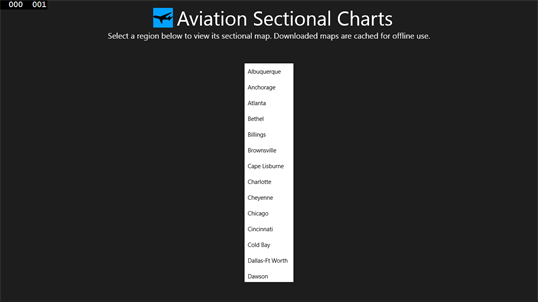 Sectional Charts screenshot 1