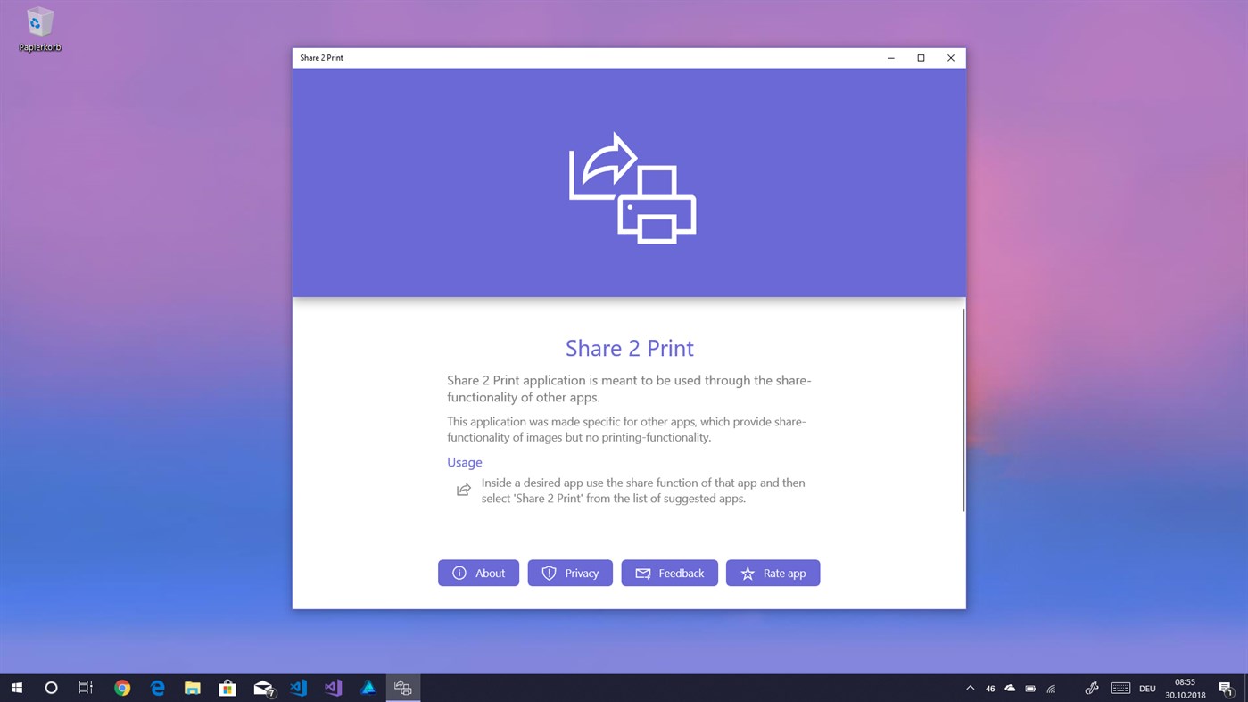 #1. Share 2 Print (Windows) By: ZYLAPPS