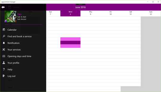 appointment-manager screenshot 1