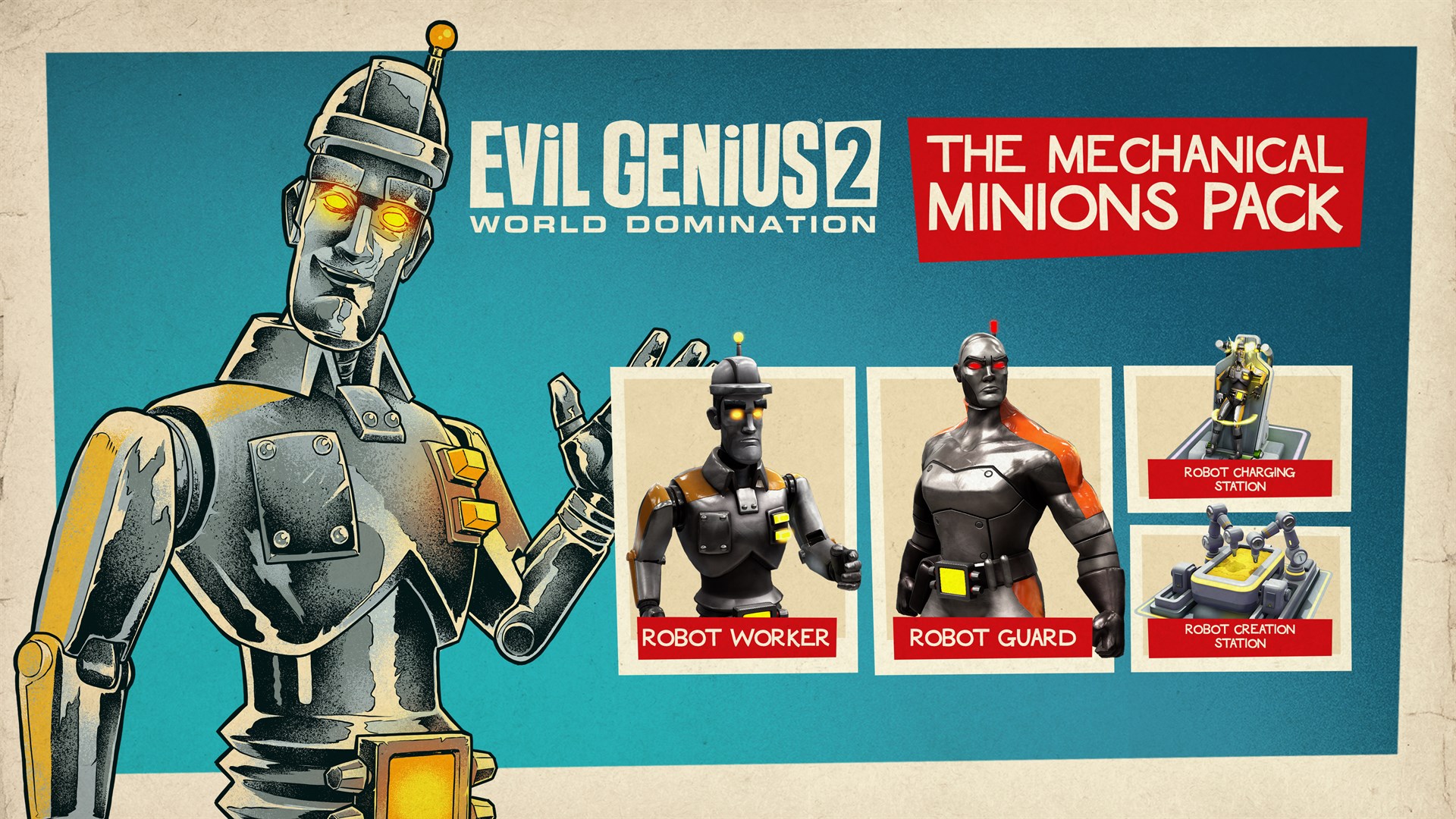 Evil Genius 2: Mechanical Minions Pack