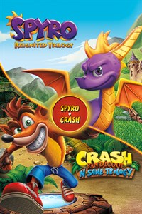 Spyro™ + Crash Remastered Spiele-Bundle – Verpackung