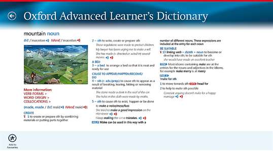 Oxford Advanced Learner’s Dictionary (HP Education School Pack Edition) screenshot 2