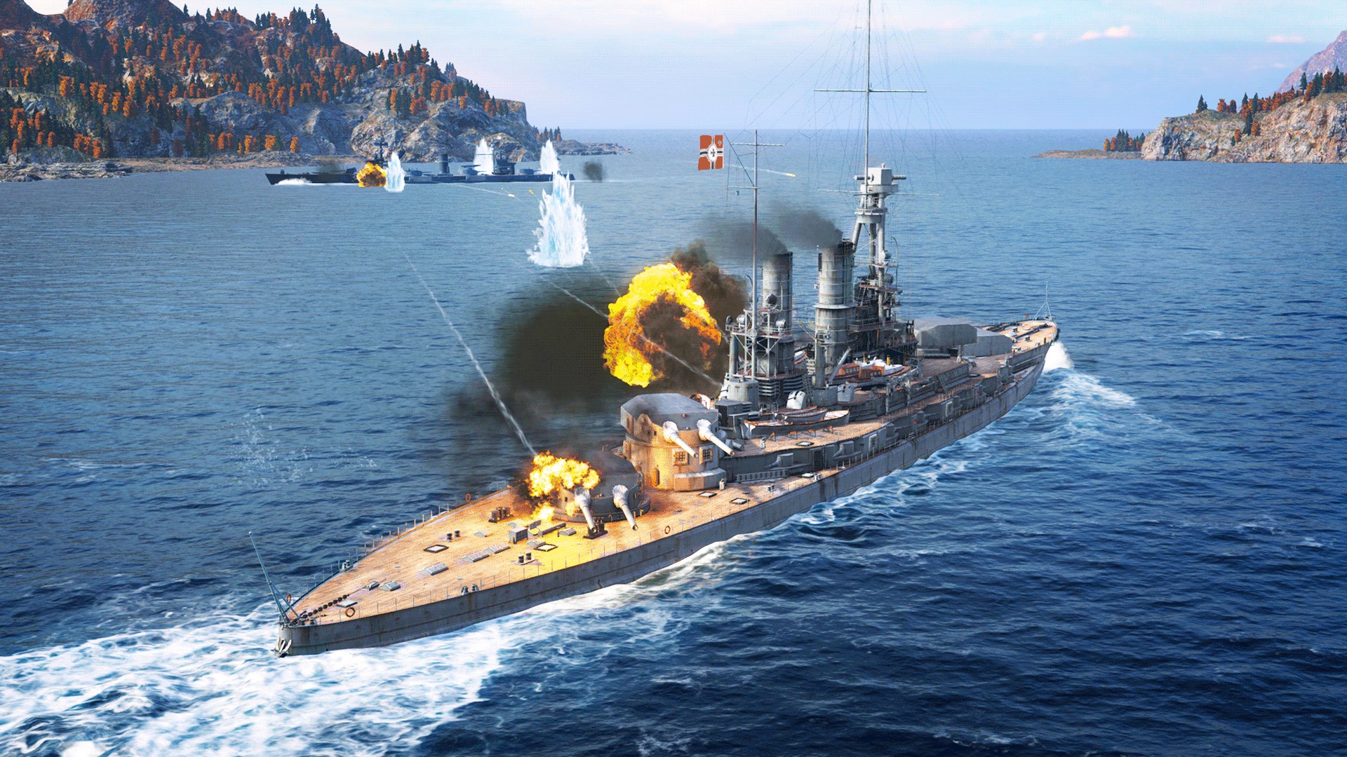Скриншот №8 к World of Warships Legends — Chaos Unleashed
