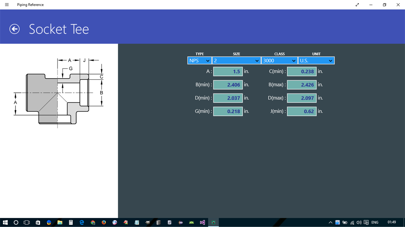 #9. Piping Reference (Windows) Podle: Technocom 50