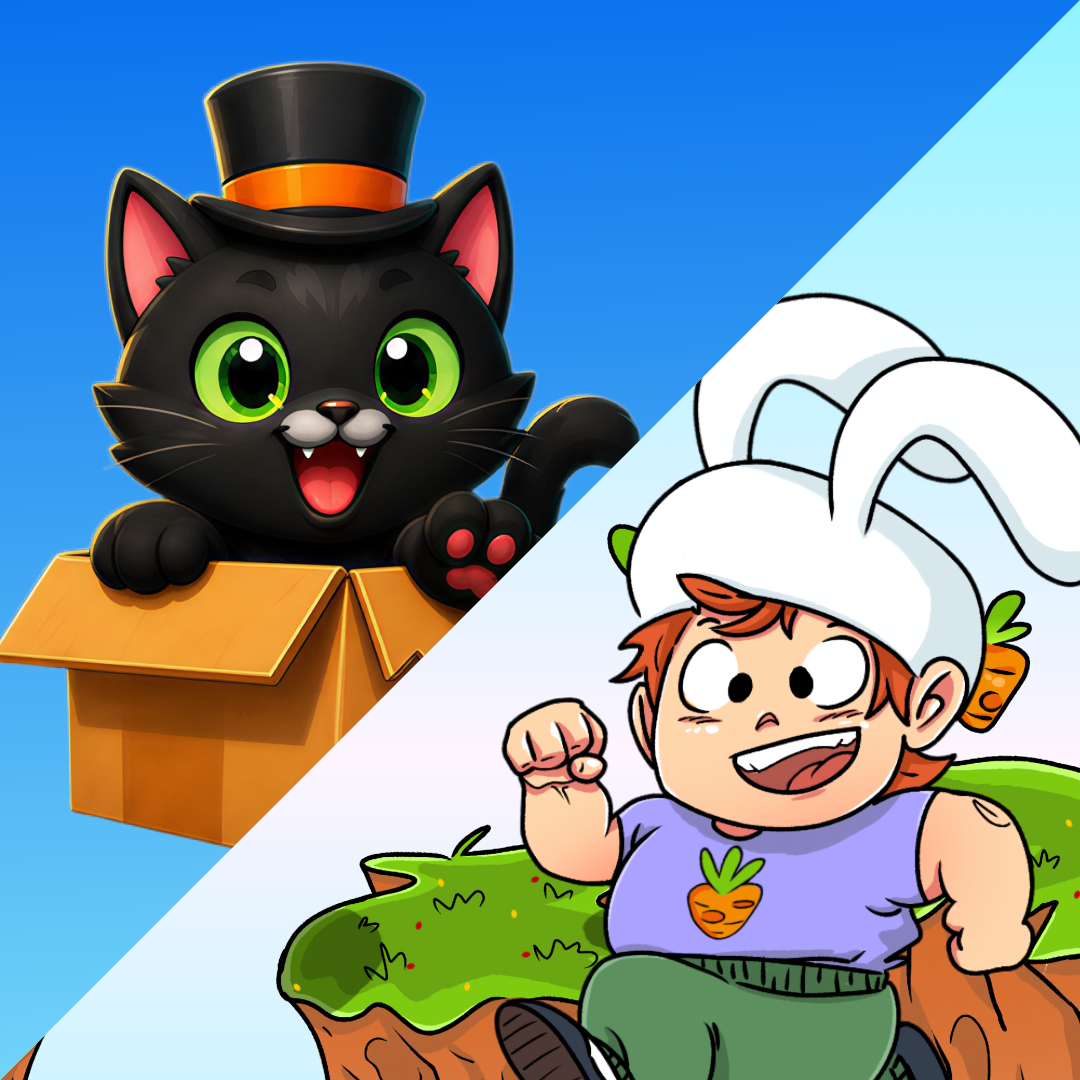 Cat in the Box + Alex the Rabbit (Bundle)