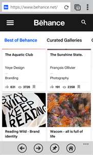 BeBehance screenshot 2
