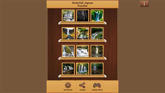 Waterfall Jigsaw Puzzles screenshot 1