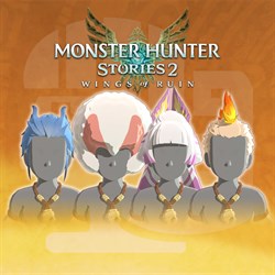 Monster Hunter Stories 2: Wings of Ruin - Lote de peinados de Rider