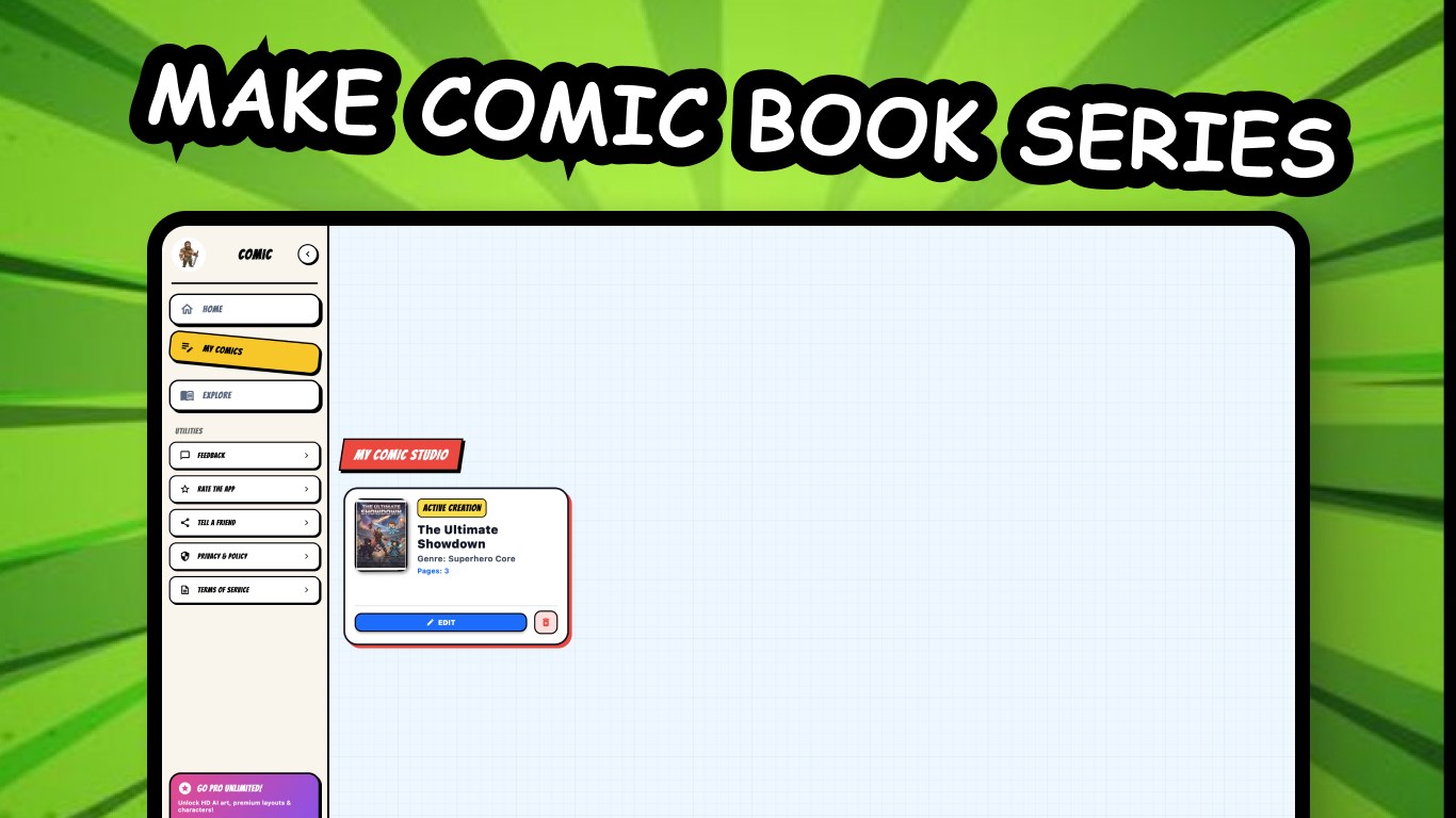 Any Comic Maker - Comic Kit screenshot