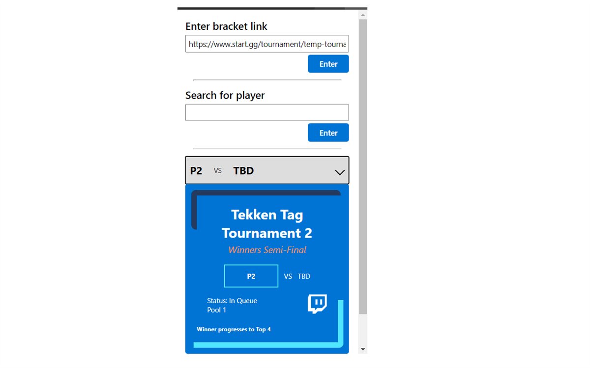 Brackets Extension for Start GG