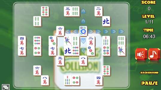 Mahjong Collision Solitaire screenshot 1