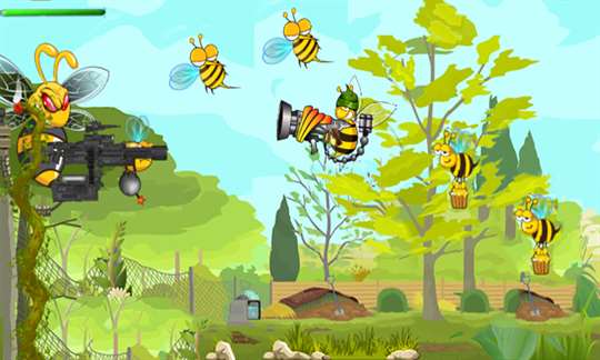 Battle Of Bee Shooter screenshot 1