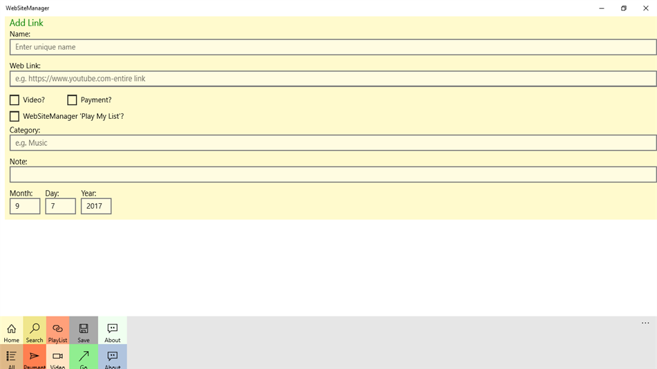 WebSiteManager (Windows) 由: jhseu01