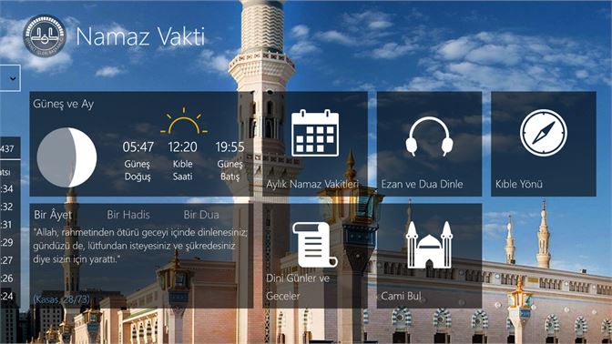 Namaz Vakti Dib Al Microsoft Store Tr Tr
