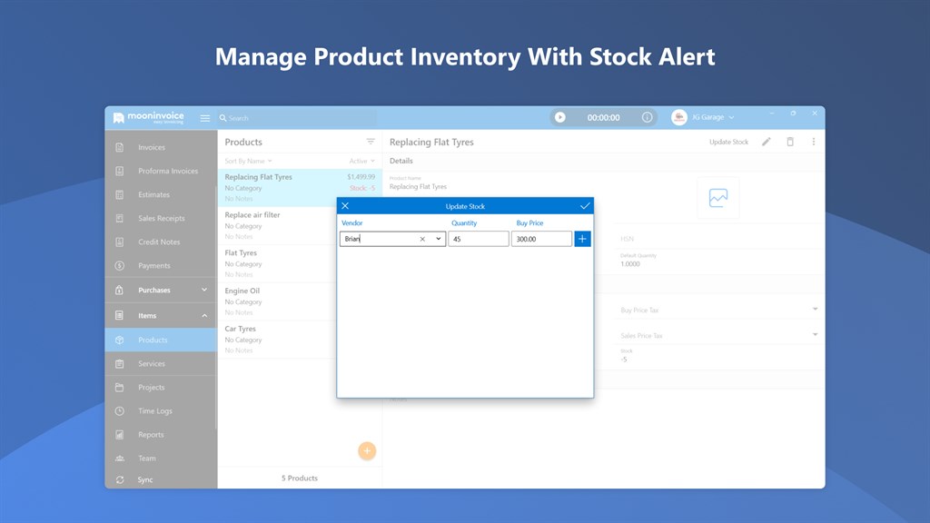 Invoice Maker & Estimate Creator by Moon Invoice_8