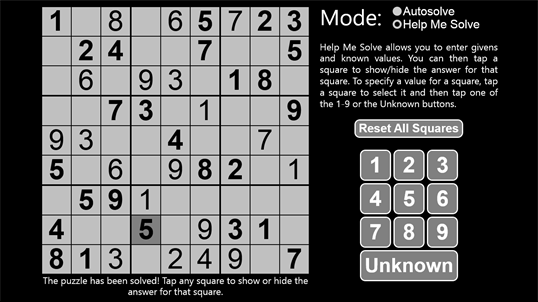 Sudoku Assistant screenshot 3