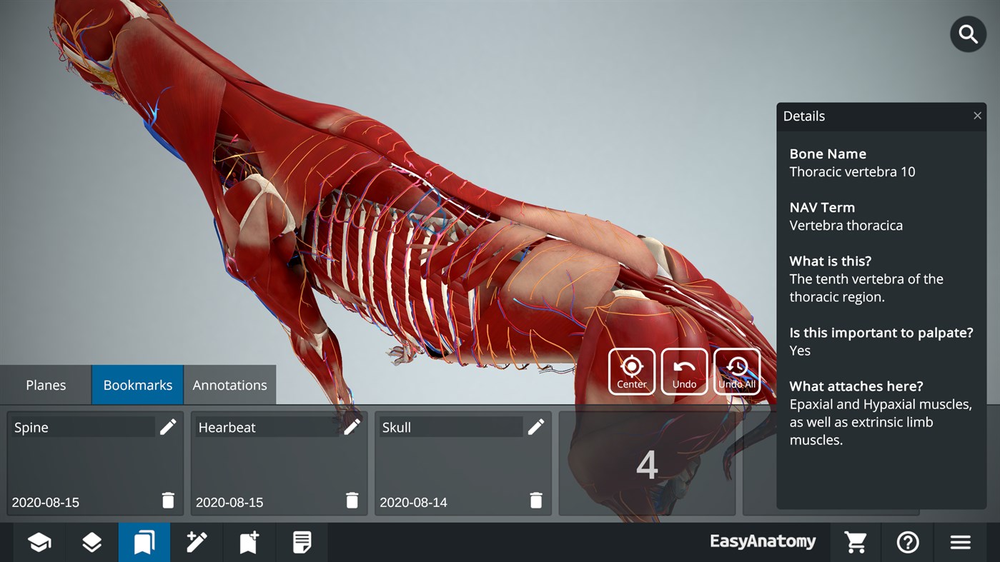#7. EasyAnatomy - 3D Canine Anatomy (Windows) Podle: LlamaZOO Interactive Inc.