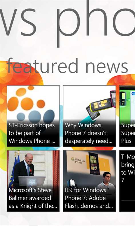 Windows Phone News Screenshots 2