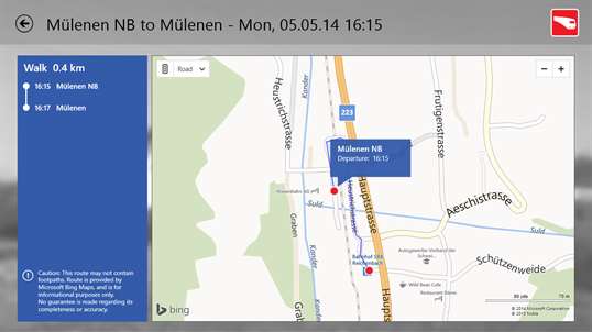 Swiss Transport Timetable screenshot 6