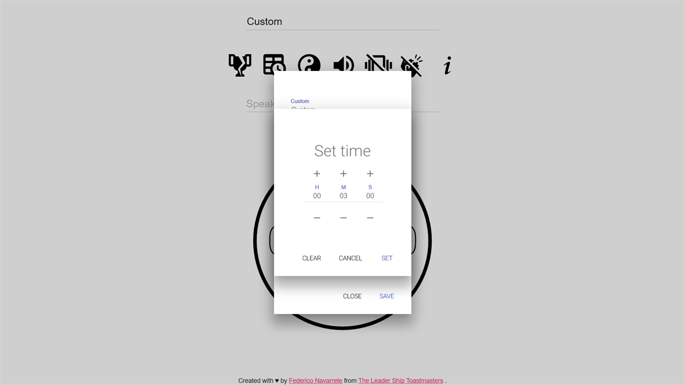 #8. Toastmasters Timer Pro (Windows) By: FANMixco