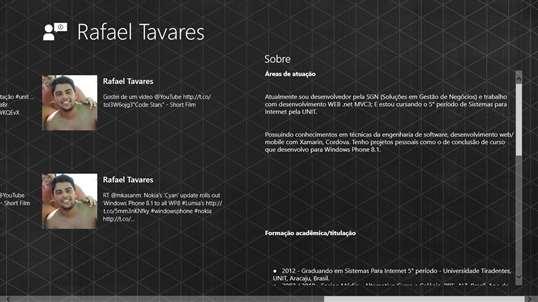 Rafael Tavares screenshot 2