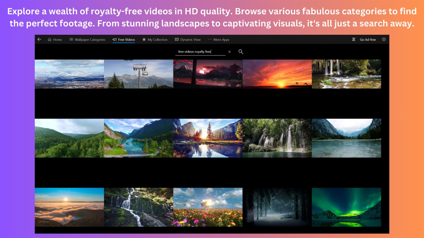 #6. Ultra 4K HD Wallpapers: Desktop WallPapers (Windows) By: finetuneapps