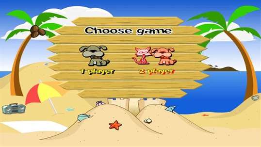 Cat vs Dog - Beach War screenshot 3