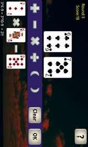 21 Math Card screenshot 5