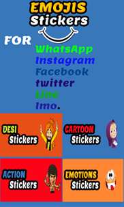 Emoji HD Sticker For All Messenger& Gossip Sticker screenshot 1