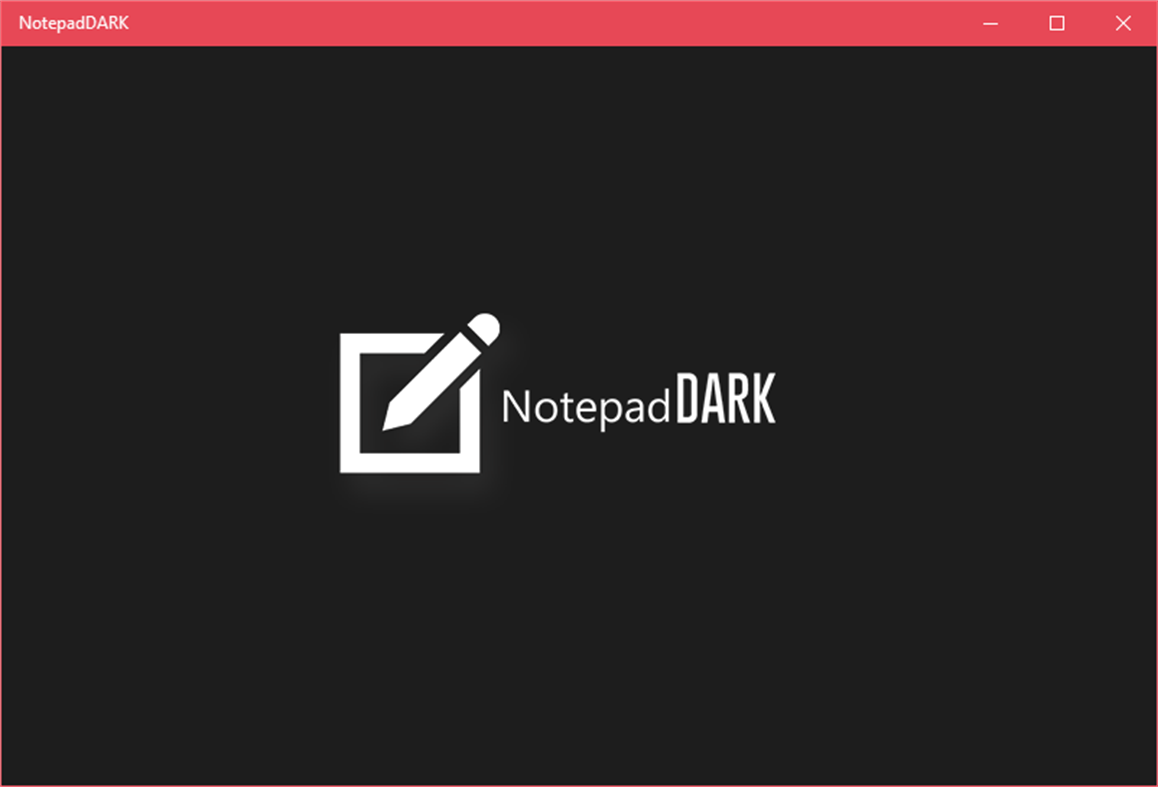 #1. NotepadDARK (Windows) Podle: Vinod Kumar J