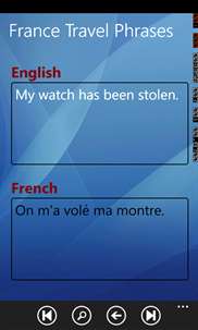 France Travel Phrases screenshot 4