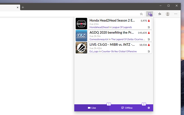 Twitch Notifier Microsoft Edge Addons