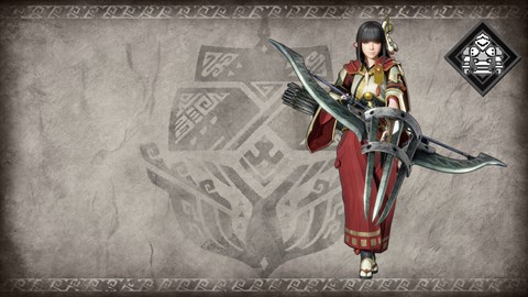 "Hinoa" Hunter layered armor set