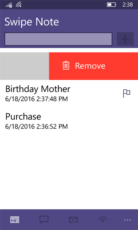 #3. Swipe Note (Windows) di: WGP Apps