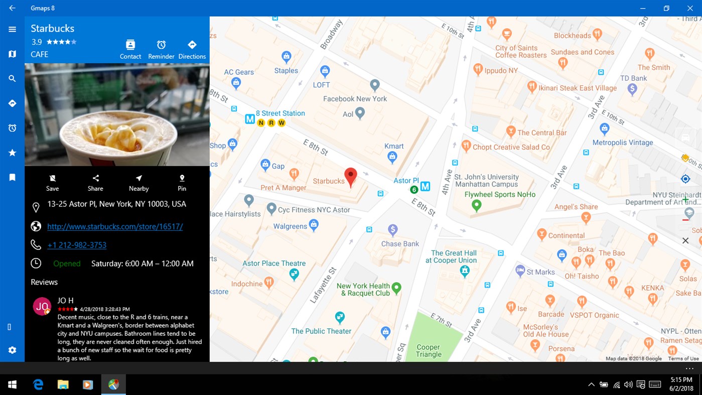 #4. Maps for Gmaps (Windows) De: Rushi