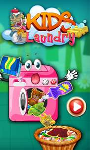 Baby Kids Laundry - Free Kids Games screenshot 1
