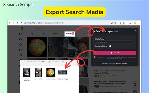 X Search Scraper – Export Twitter... Stats, Downloads & Safety Check ...