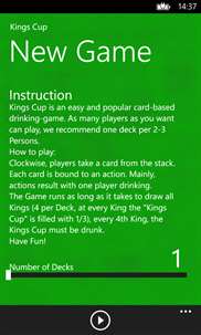 Kings Cup screenshot 1