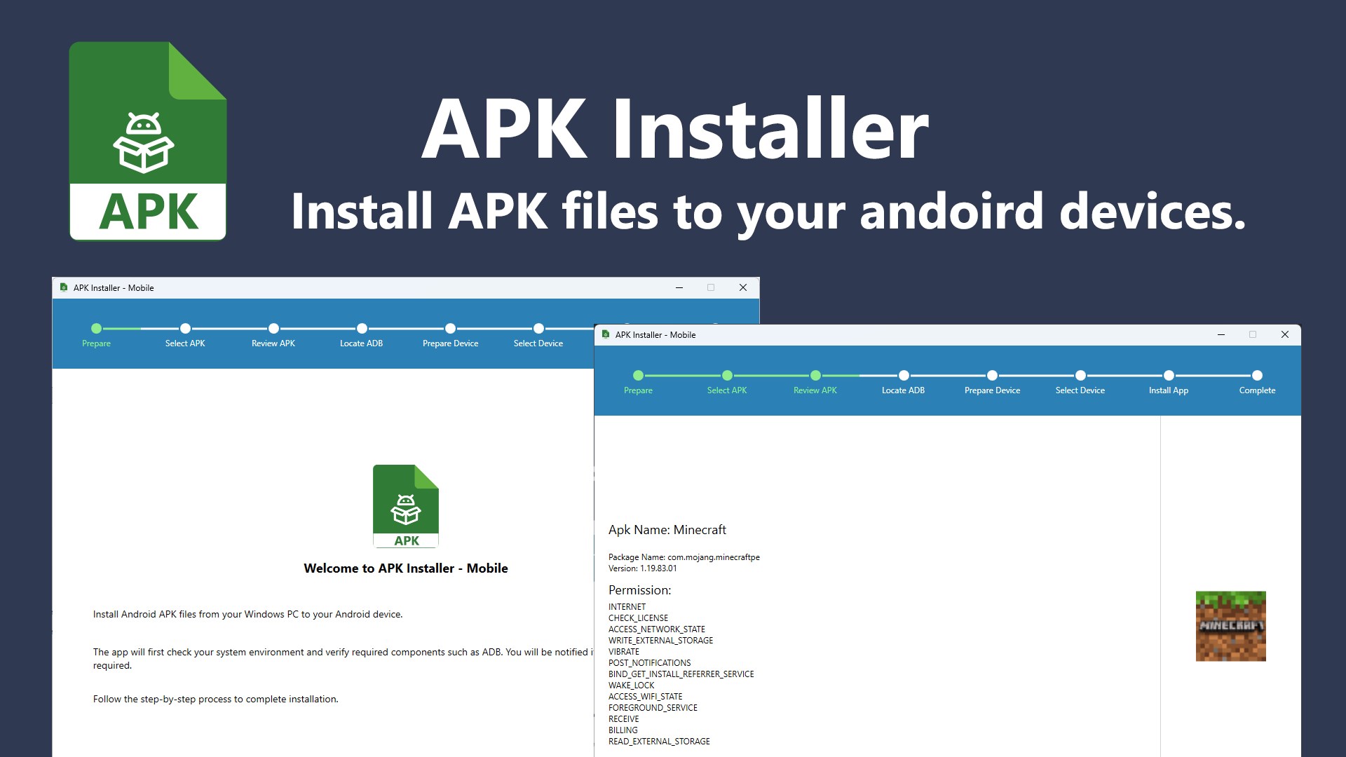 Installer for APK Mobile Apps screenshot