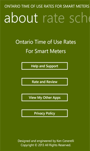 Ontario TOU Rates screenshot 3