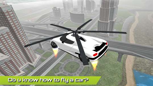 Flying Car Rescue Flight Sim screenshot 4