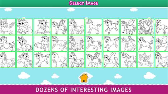 Unicorn Coloring For Kids screenshot 2