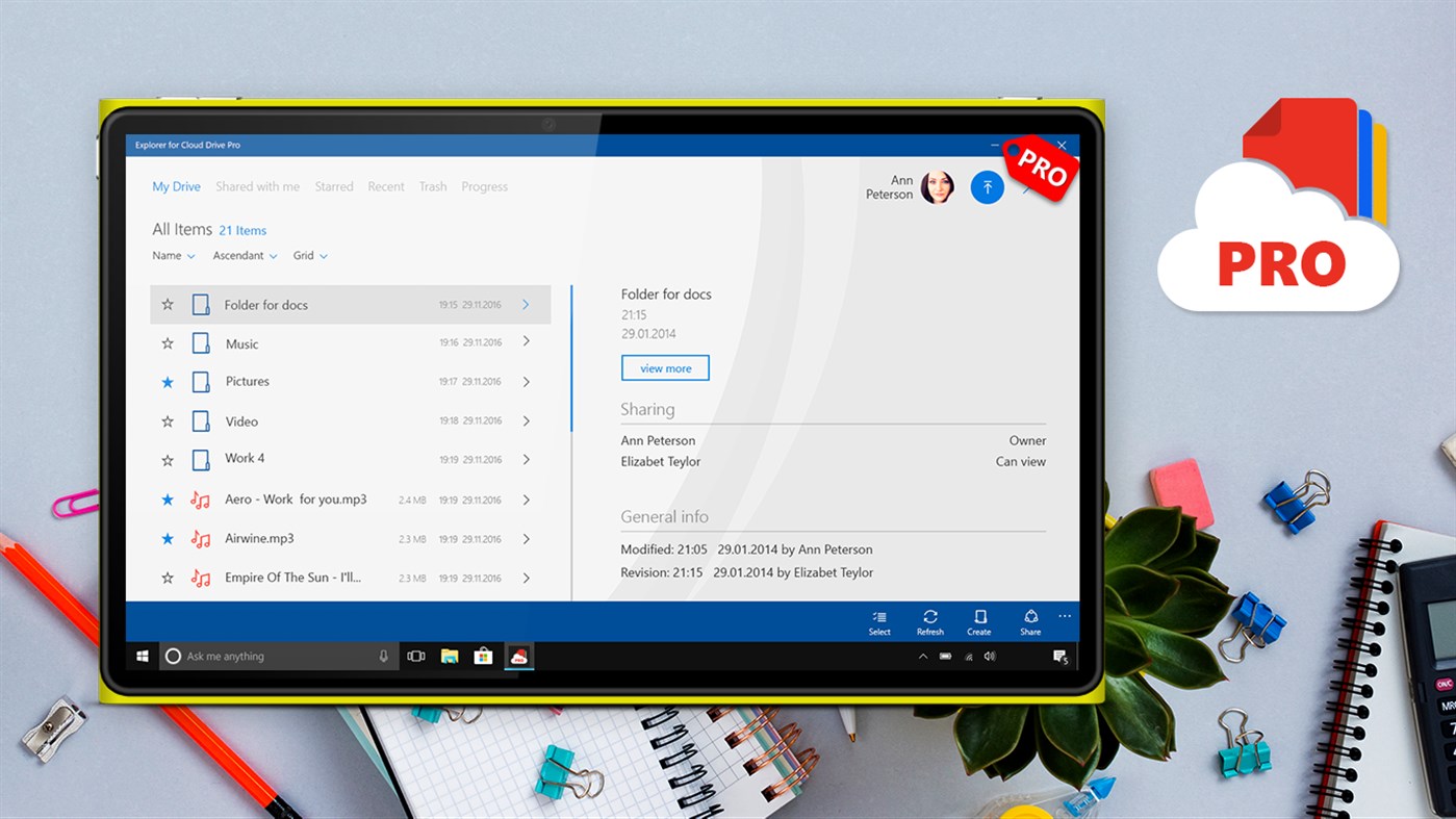 #4. Explorer for Cloud Drive Pro (Windows) بواسطة: Virtual Pulse