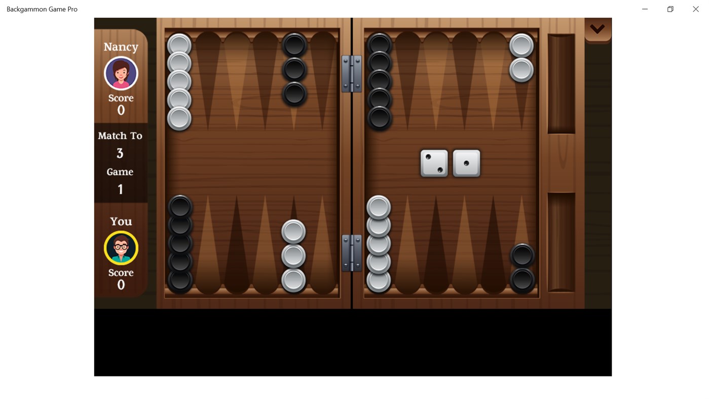 #4. Backgammon Game Pro (Windows) بواسطة: Game Motion Studio