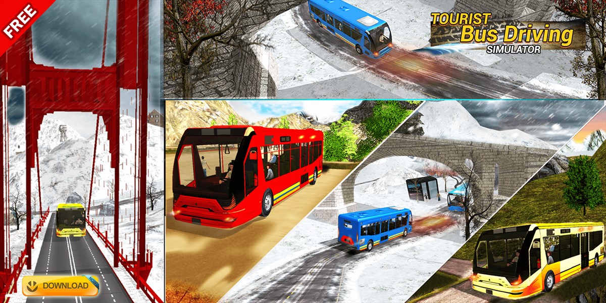 tourist bus driving simulator games