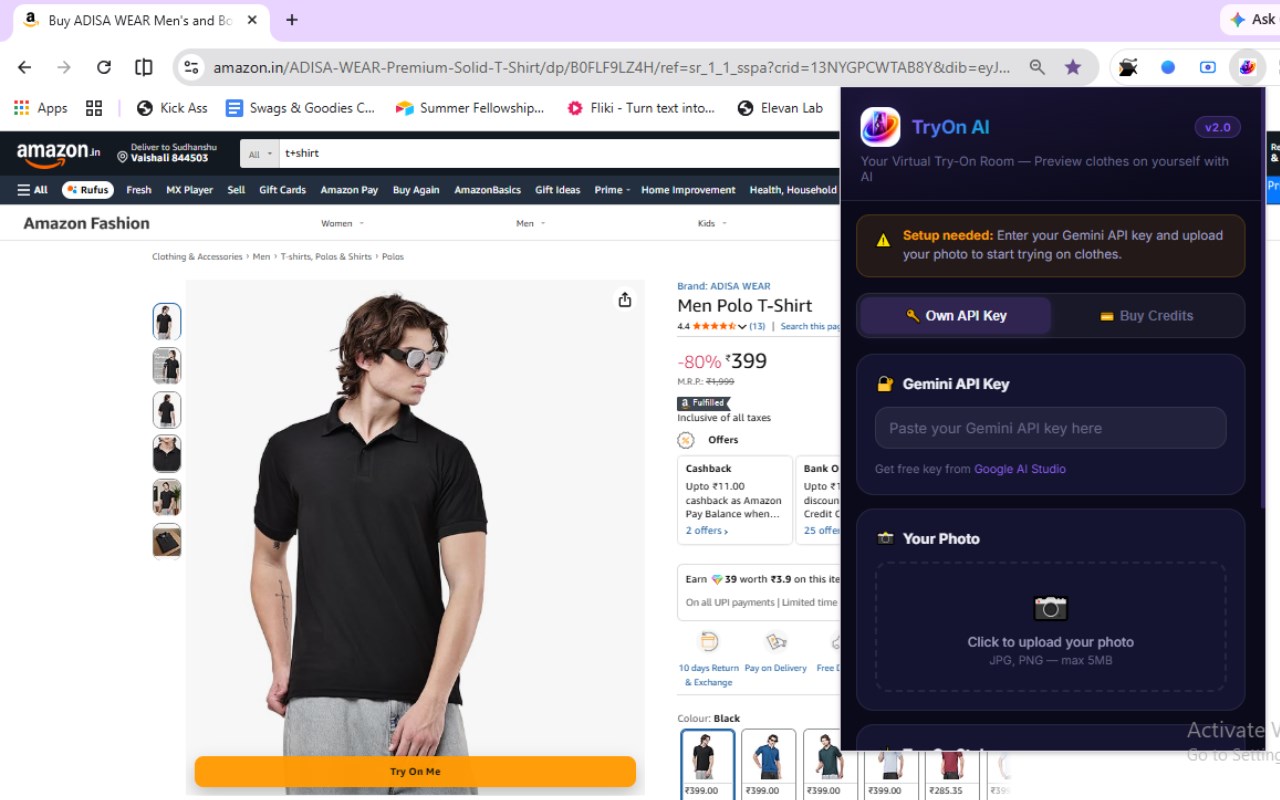 TryOn AI - Your Virtual Try-On Room